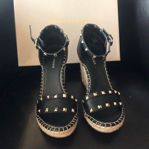 Black Wedges Marc Fisher size 9